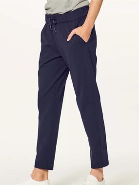 Lululemon On The Fly Pant *28" Nocturnal Teal Sz 2❤️